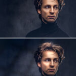 سایه های نورانی روی سوژه با پلاگین تیفن